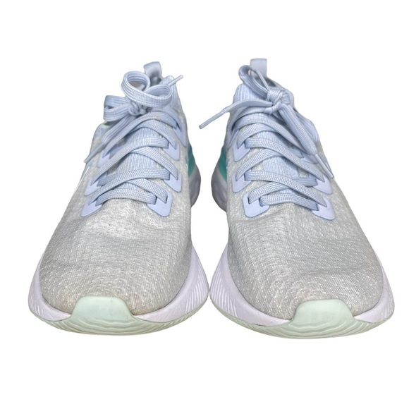 Nike React Infinity Run Flyknit Hydrogen Blue Womens 10 Nike React Infinity Run - Picture 3 of 10